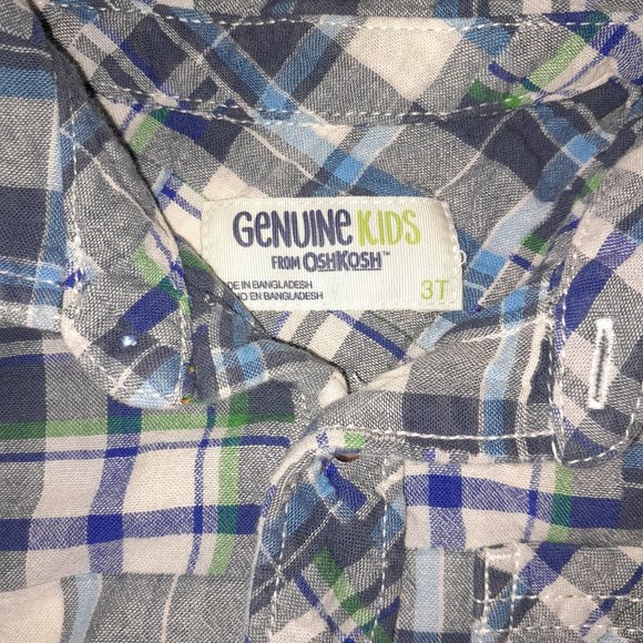 Toddler Button Down - Picture 2 of 2